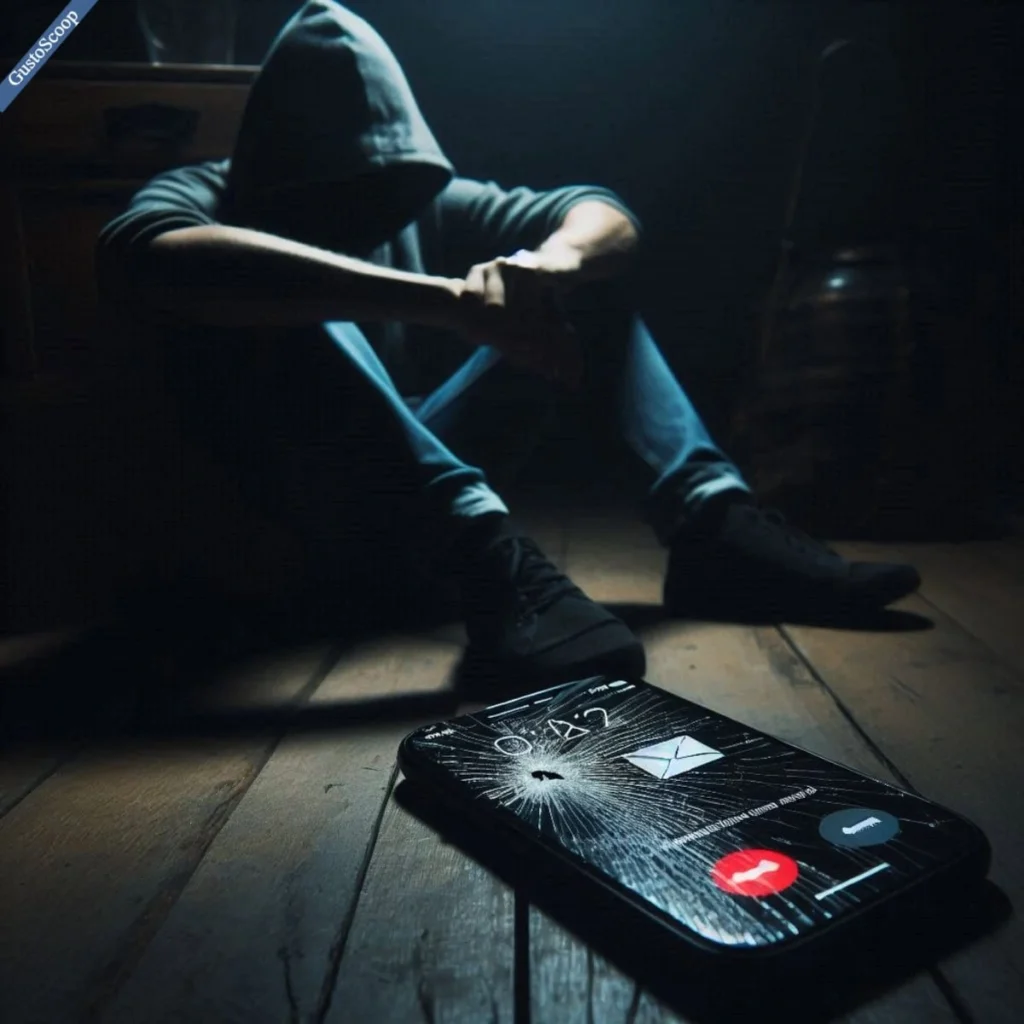 Person isolating due to bipolar disorder shame and fatigue.