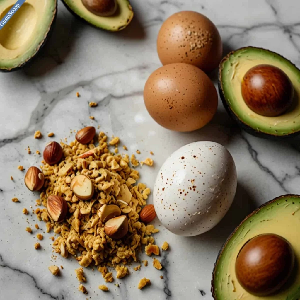 Eggs, almonds, and nutritional yeast: high-tyrosine foods for dopamine production."