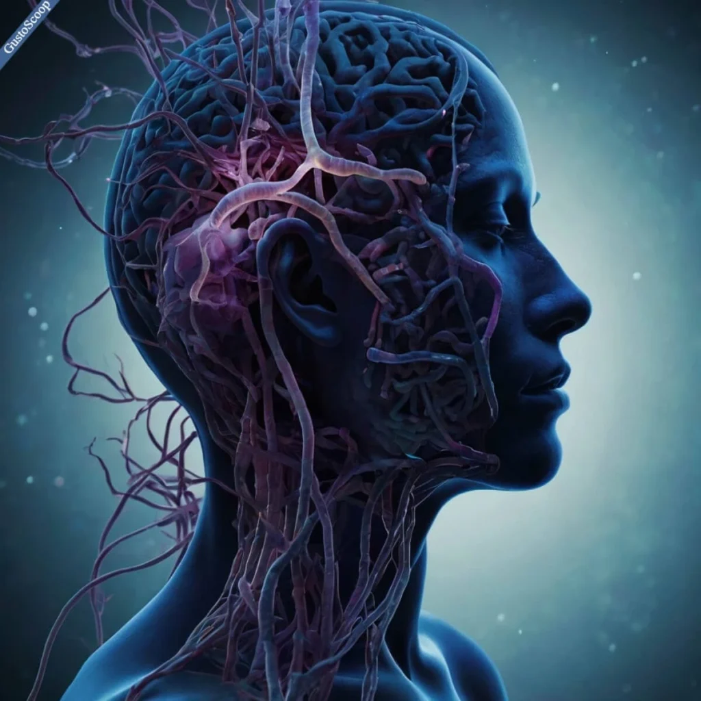 Serotonin and melatonin imbalance in the brain causing Seasonal Affective Disorder (SAD).